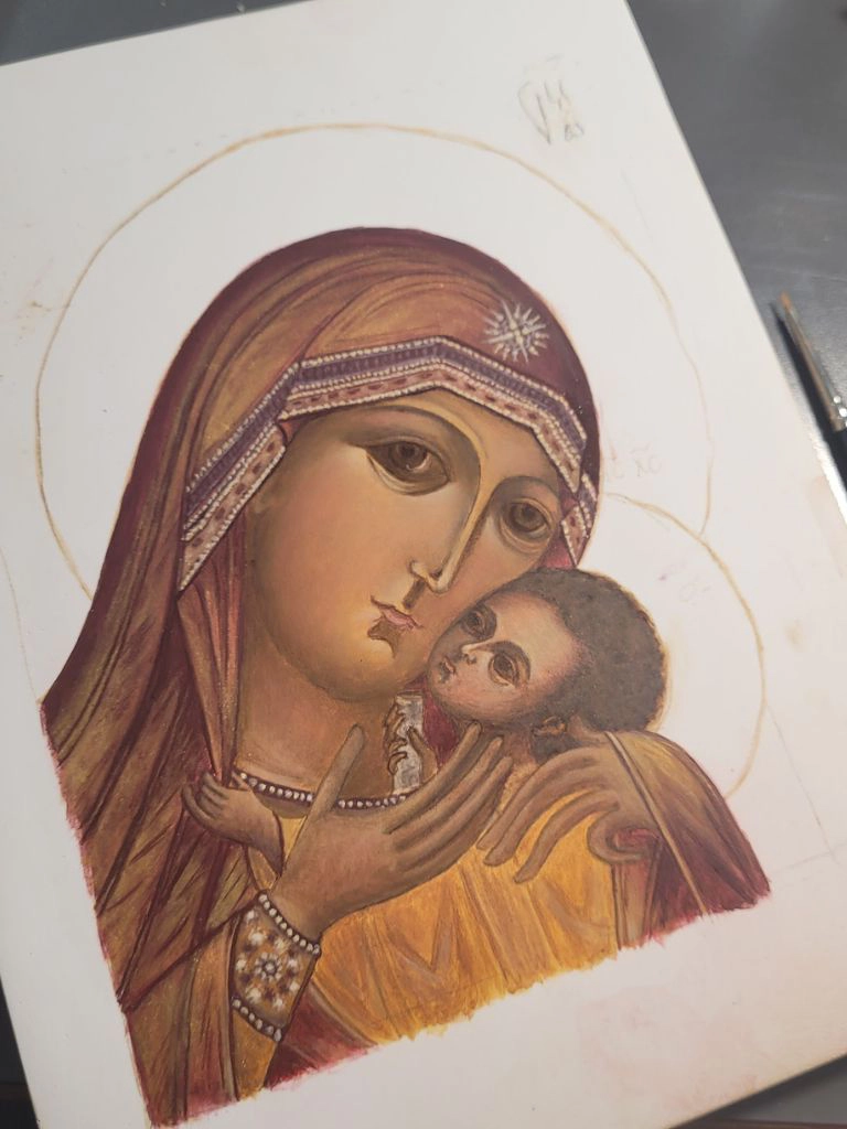 Ikona Matki Boskiej Korsuńskiej skos proces