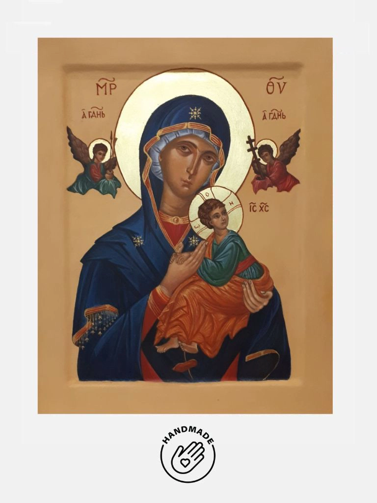 Ikona Matki Boskiej Nieustającej Pomocy handmade